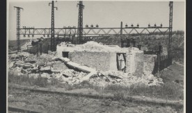 Kablownie podstacji elektrycznej. 10 sierpnia 1945 r.